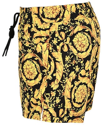 VERSACE 巴洛克印花中腰直筒短褲 ABU05020-A233170-A7900 Shop VERSACE 巴洛克印花中腰直筒短褲 ABU05020-A233170-A7900