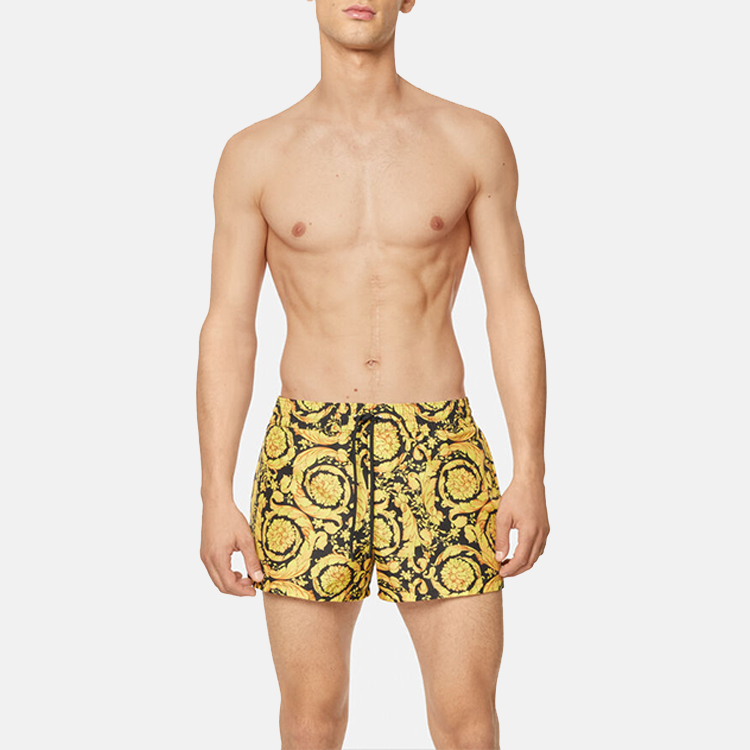 Purchase VERSACE 巴洛克印花中腰直筒短褲 ABU05020-A233170-A7900