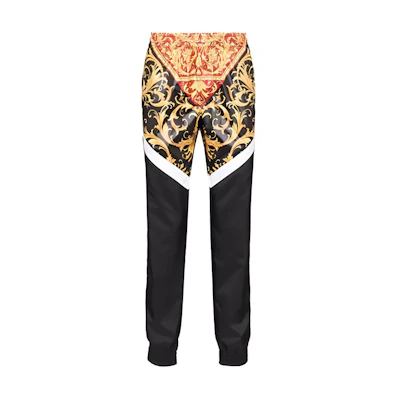 VERSACE Baroque Print Paneled Track Pants Multicolor A84825-A232533-A7207