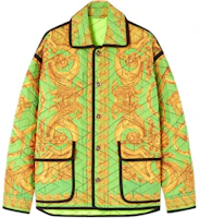Versace Baroque Print Single-Breasted Jacket Multicolor for Men 1007450-1A05728-5Y250 Versace Baroque Print Single-Breasted Jacket Multicolor for Men 1007450-1A05728-5Y250