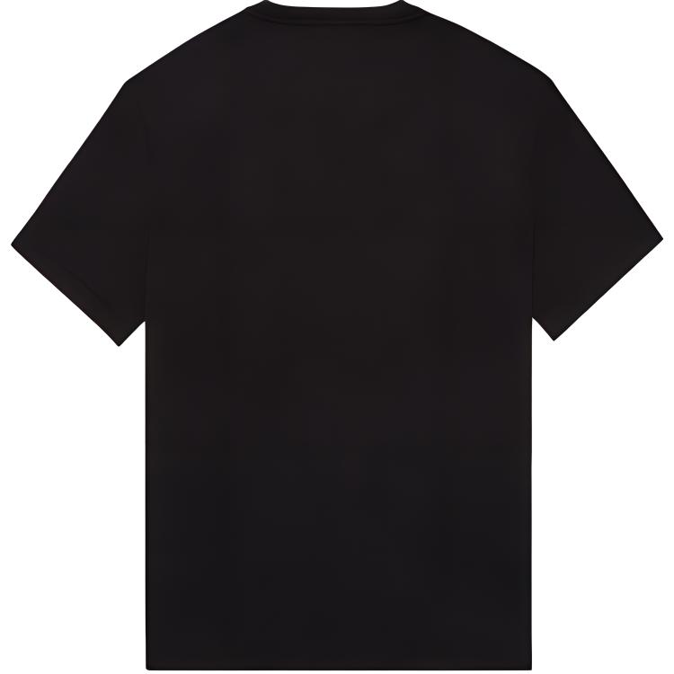 Lookbook VERSACE Black Casual Crew Neck T-Shirt with Logo Print A85159-A228806-A2003