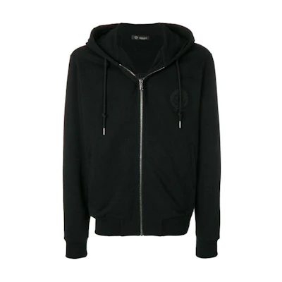 Versace Black Cotton Sweatshirt AUU13025-AC00221-A008C