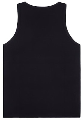 Versace Hitam Tank Top Leher Bulat dengan Cetakan Logo. AUU01012-A232741-A1008 Lookbook Versace Hitam Tank Top Leher Bulat dengan Cetakan Logo. AUU01012-A232741-A1008