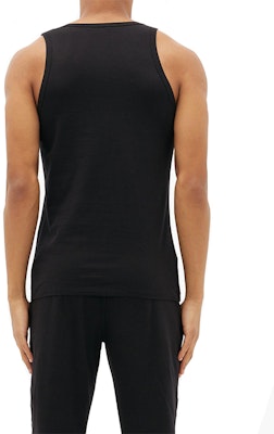 Versace Hitam Tank Top Leher Bulat dengan Cetakan Logo. AUU01012-A232741-A1008 Purchase Versace Hitam Tank Top Leher Bulat dengan Cetakan Logo. AUU01012-A232741-A1008