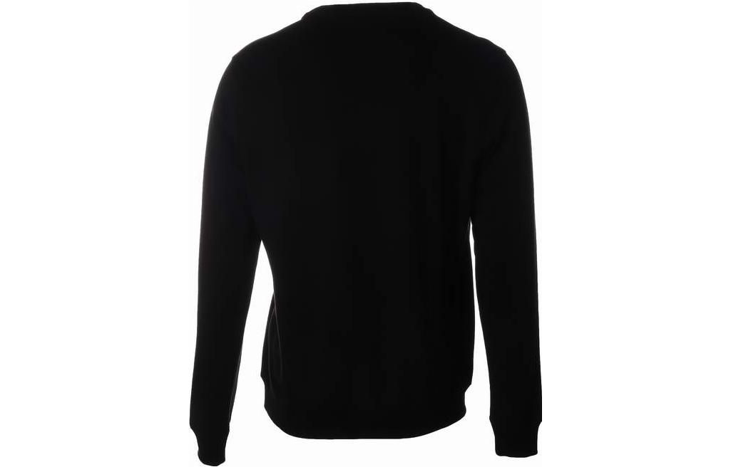 Lookbook Sudadera Negra Versace con Diseño Gráfico de Logo Letras. A89389A231242A1008