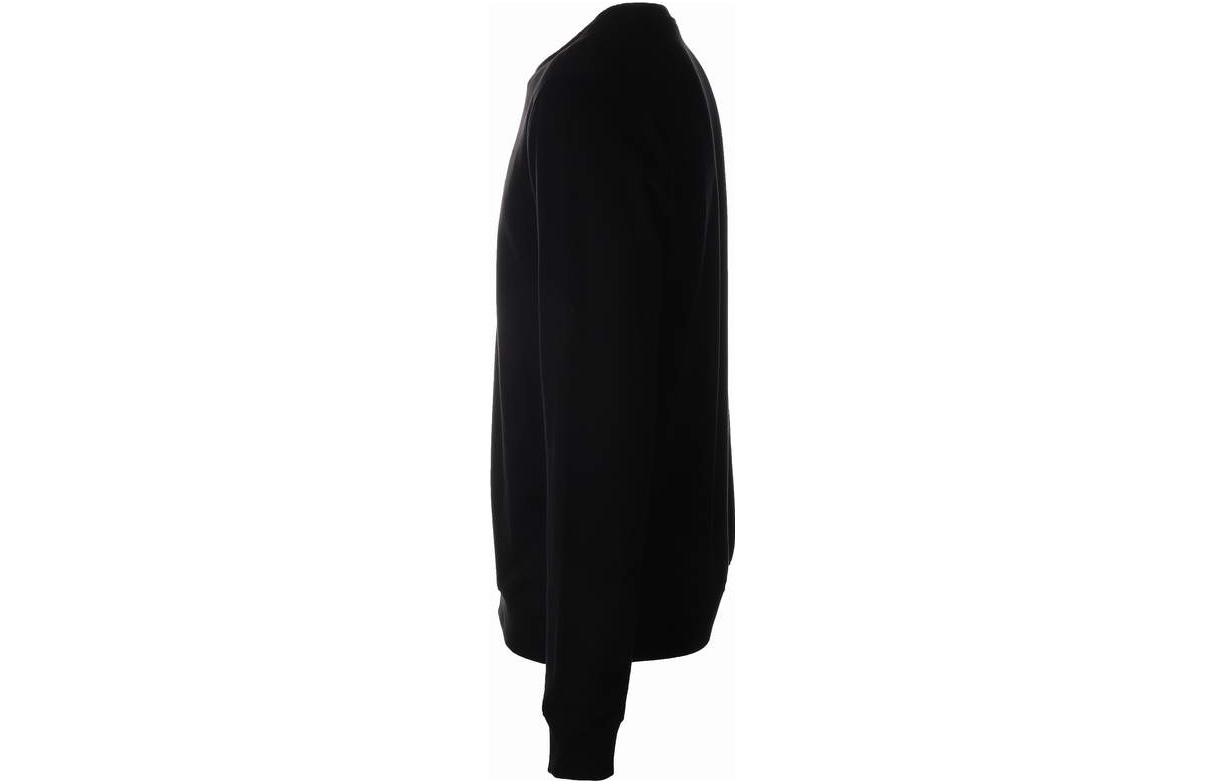 Shop Sudadera Negra Versace con Diseño Gráfico de Logo Letras. A89389A231242A1008