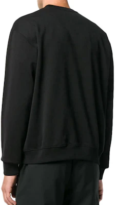 ヴェルサーチ ブラック クルーネック スウェットシャツ ロゴプリント&メデューサ A80471-A217878-A008-FS Shop ヴェルサーチ ブラック クルーネック スウェットシャツ ロゴプリント&メデューサ A80471-A217878-A008-FS