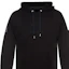 Details for Versace Black Embroidered Logo Loose Fit Hoodie A83499-A228146-A008