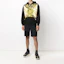 Shop VERSACE 黑色花卉印花長袖連帽上衣 A87476-A231242-A1008