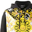 Cheap VERSACE 黑色花卉印花長袖連帽上衣 A87476-A231242-A1008
