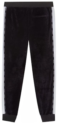 VERSACE 黑色针织标志设计休闲裤。 A88744-A234742-A1008 Lookbook VERSACE 黑色针织标志设计休闲裤。 A88744-A234742-A1008