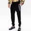 Purchase VERSACE 黑色针织标志设计休闲裤。 A88744-A234742-A1008