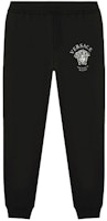 VERSACE Black Knit Joggers with Logo Print. A88745-A231242-A1008 VERSACE Black Knit Joggers with Logo Print. A88745-A231242-A1008