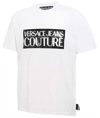 范思哲 黑色字母印花 白色T恤 B3GVA7-VN30331-L02 Shop 范思哲 黑色字母印花 白色T恤 B3GVA7-VN30331-L02