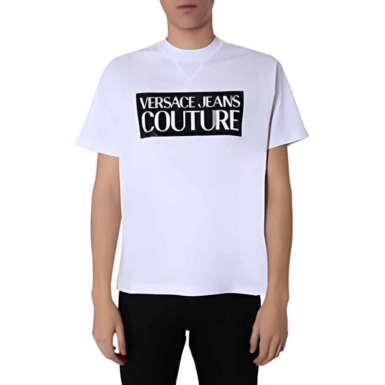 Details for 范思哲 黑色字母印花 白色T恤 B3GVA7-VN30331-L02