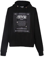 Versace Black Logo Knit Sweatshirt B7GUA7F2-30216-899 Versace Black Logo Knit Sweatshirt B7GUA7F2-30216-899