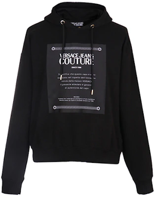 Versace Black Logo Knit Sweatshirt B7GUA7F2-30216-899 Buy Versace Black Logo Knit Sweatshirt B7GUA7F2-30216-899