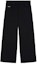 Buy VERSACE Black Logo Patch Wide-Leg Relaxed Fit Casual Pants. 1001022-1A00703-1B000
