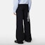 Purchase VERSACE Black Logo Patch Wide-Leg Relaxed Fit Casual Pants. 1001022-1A00703-1B000