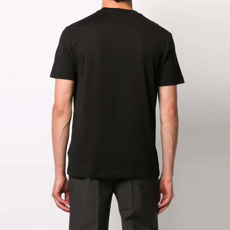 Purchase VERSACE 黑色標誌印花圓領T恤 A86436-A228806-A1008
