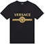 Buy VERSACE 黑色標誌印花圓領T恤 A87372-A228806-A1008