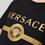 Details for VERSACE 黑色標誌印花圓領T恤 A87372-A228806-A1008