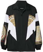 Order VERSACE 黑色Logo印花寬鬆版休閒外套 A885411-F006132-B020