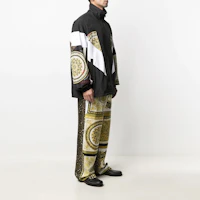 Purchase VERSACE 黑色Logo印花寬鬆版休閒外套 A885411-F006132-B020