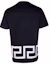 Lookbook Camiseta Negra de Manga Corta con Estampado de Logo VERSACE. A88560-A235263-A1008