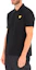Sizing VERSACE Black Medusa Embroidered Short Sleeve Polo Shirt A87427-A237141-A2003