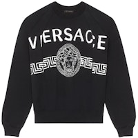 VERSACE Black Medusa Logo Sweatshirt A86884-A232781-A1008 VERSACE Black Medusa Logo Sweatshirt A86884-A232781-A1008