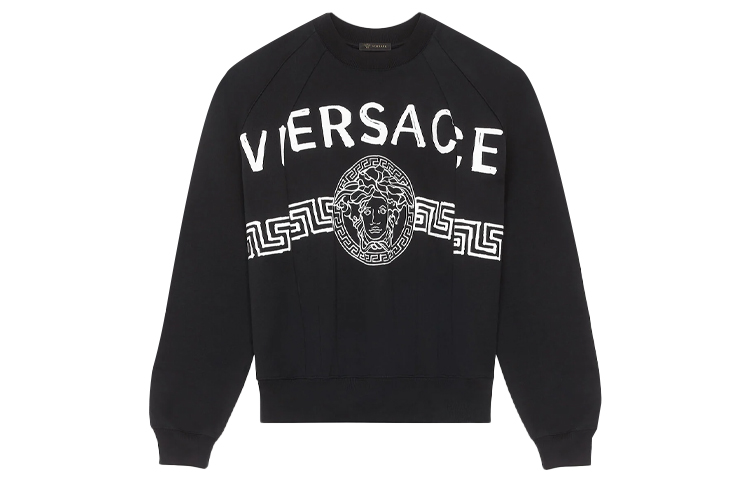 Order VERSACE Sweatshirt Hitam Logo Medusa A86884-A232781-A1008