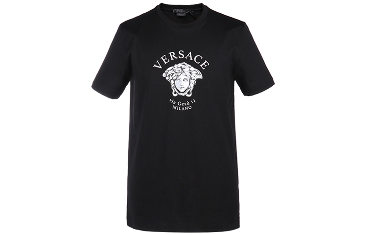 VERSACE Black Medusa Print Short Sleeve T-Shirt A88659-A228806-A1008