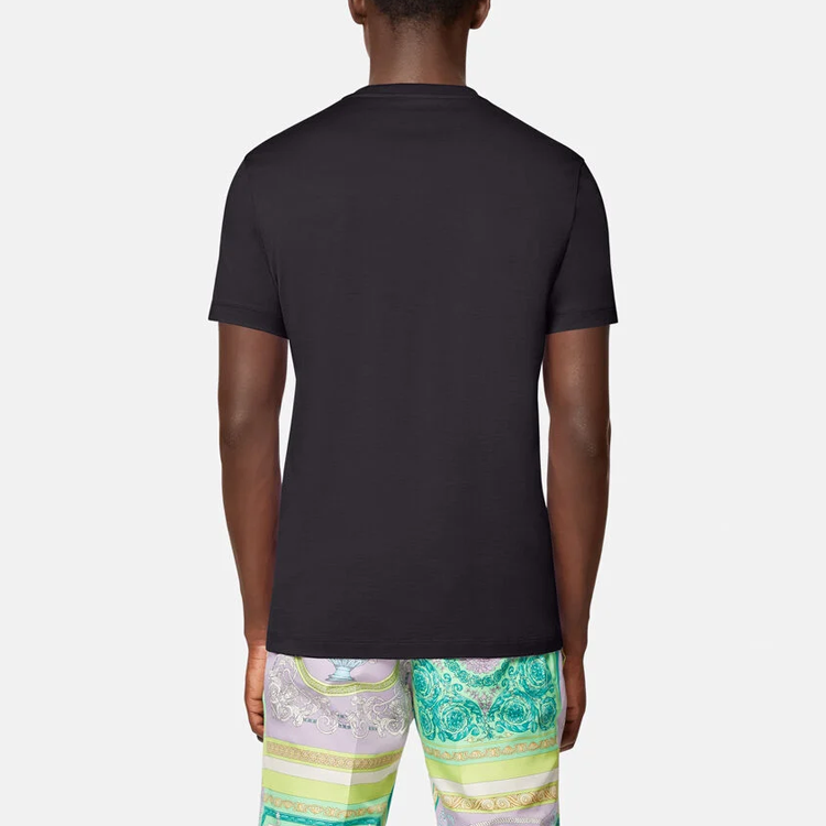VERSACE Black Medusa Print Short Sleeve T-Shirt A88659-A228806-A1008 圖 7