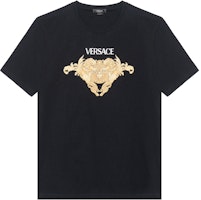 Versace Black Medusa Short Sleeve T-Shirt A88444-A237441-1B000 Versace Black Medusa Short Sleeve T-Shirt A88444-A237441-1B000