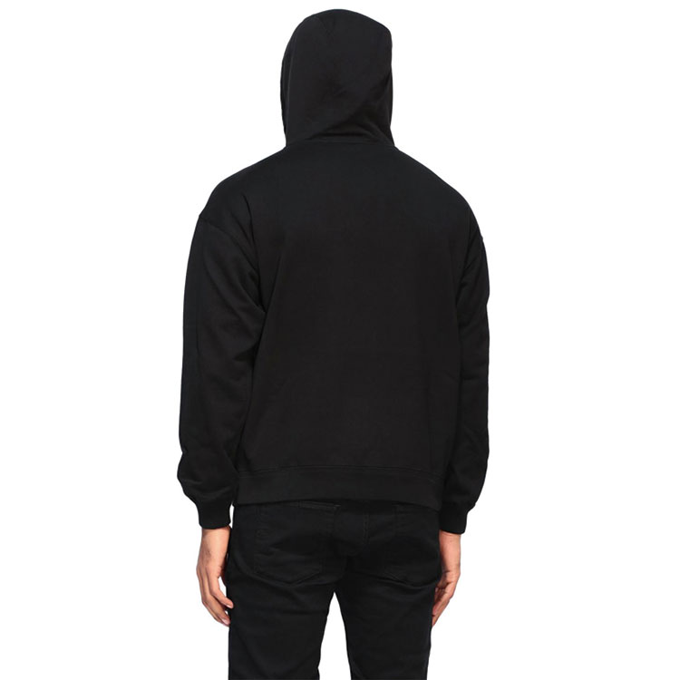 VERSACE Black Print Cotton Hoodie A86022-A231242-A1690 圖 5