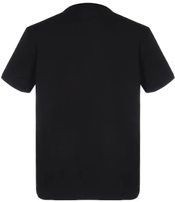 ヴェルサーチ メンズ ブラック シグネチャー クルーネック Tシャツ A84828-A228806-A2024 Lookbook ヴェルサーチ メンズ ブラック シグネチャー クルーネック Tシャツ A84828-A228806-A2024