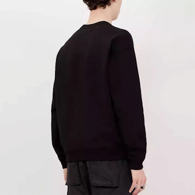 VERSACE 黑色心形刺绣设计卫衣 A83121-A228146-A008 Details for VERSACE 黑色心形刺绣设计卫衣 A83121-A228146-A008