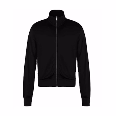 Versace Black Zip-Up Long Sleeve Track Jacket A82744-A230656-A008
