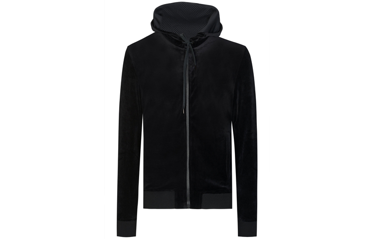 Versace Black Zip-Up Track Jacket Sweatshirt AUU14029-AC00309-A008