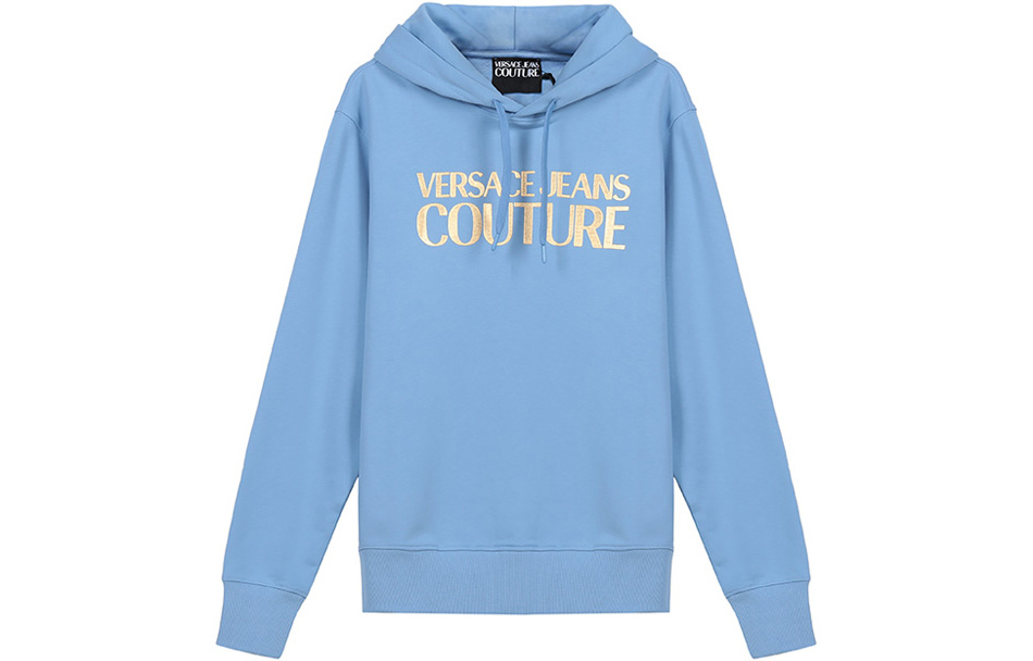 Versace Blue Alphabet Print Sweatshirt B7GWA7TP-30318-216