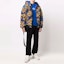 Purchase VERSACE Blue Baroque Print Reversible Abstract Hooded Down Jacket. 71GAA422-CQS06-G42