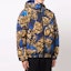 Sizing VERSACE Blue Baroque Print Reversible Abstract Hooded Down Jacket. 71GAA422-CQS06-G42