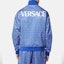 Purchase VERSACE Blue Logo Print Colorblock Long Sleeve Jacket 1001509-1A01115_6U300