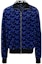 Order VERSACE Blue Pattern Print Zip-Up Long Sleeve Jacket 10020581-A01609-2U340