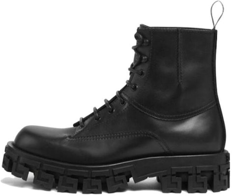 ヴェルサーチ ブラック ブーティ 1011429-1A05956-1B000 Buy ヴェルサーチ ブラック ブーティ 1011429-1A05956-1B000