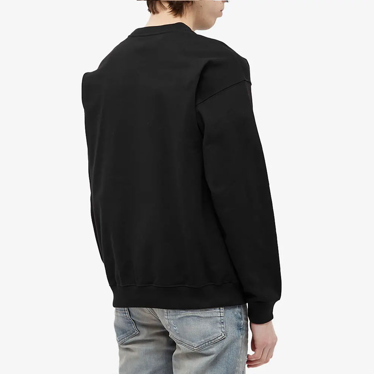 Purchase 范思哲黑色长袖圆领卫衣 男士 BOX标志款 A89400-A231242-A1008