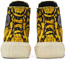 Details for Versace Canvas Tinggi 'Cetakan Barocco - Hitam Emas' DSU8403-DTE4G_5W08V