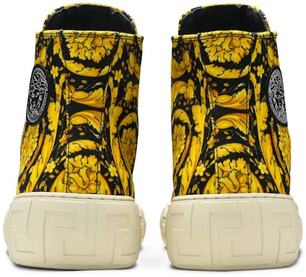 Versace Canvas Tinggi 'Cetakan Barocco - Hitam Emas' DSU8403-DTE4G_5W08V Details for Versace Canvas Tinggi 'Cetakan Barocco - Hitam Emas' DSU8403-DTE4G_5W08V