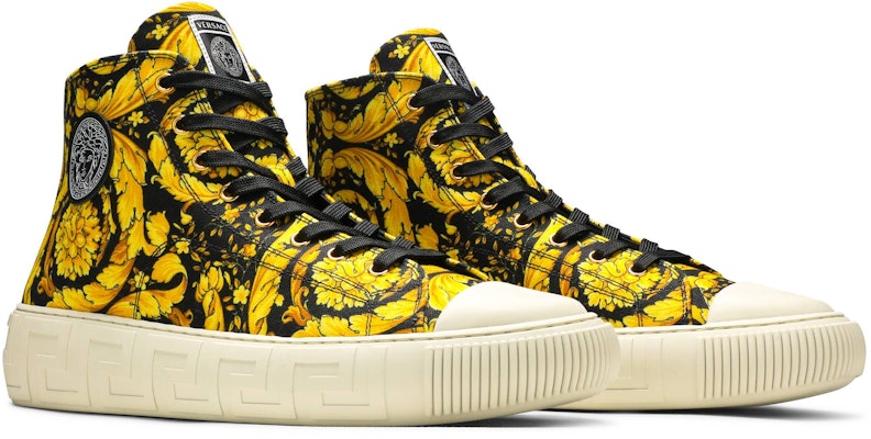 Versace Canvas Tinggi 'Cetakan Barocco - Hitam Emas' DSU8403-DTE4G_5W08V Cheap Versace Canvas Tinggi 'Cetakan Barocco - Hitam Emas' DSU8403-DTE4G_5W08V